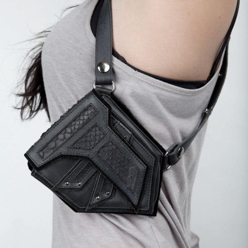 BLACK STEALTH Leather Shoulder Holsters - Original